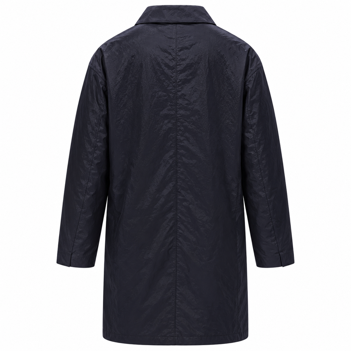 Herno Man Trench Coat Waterproof Blue