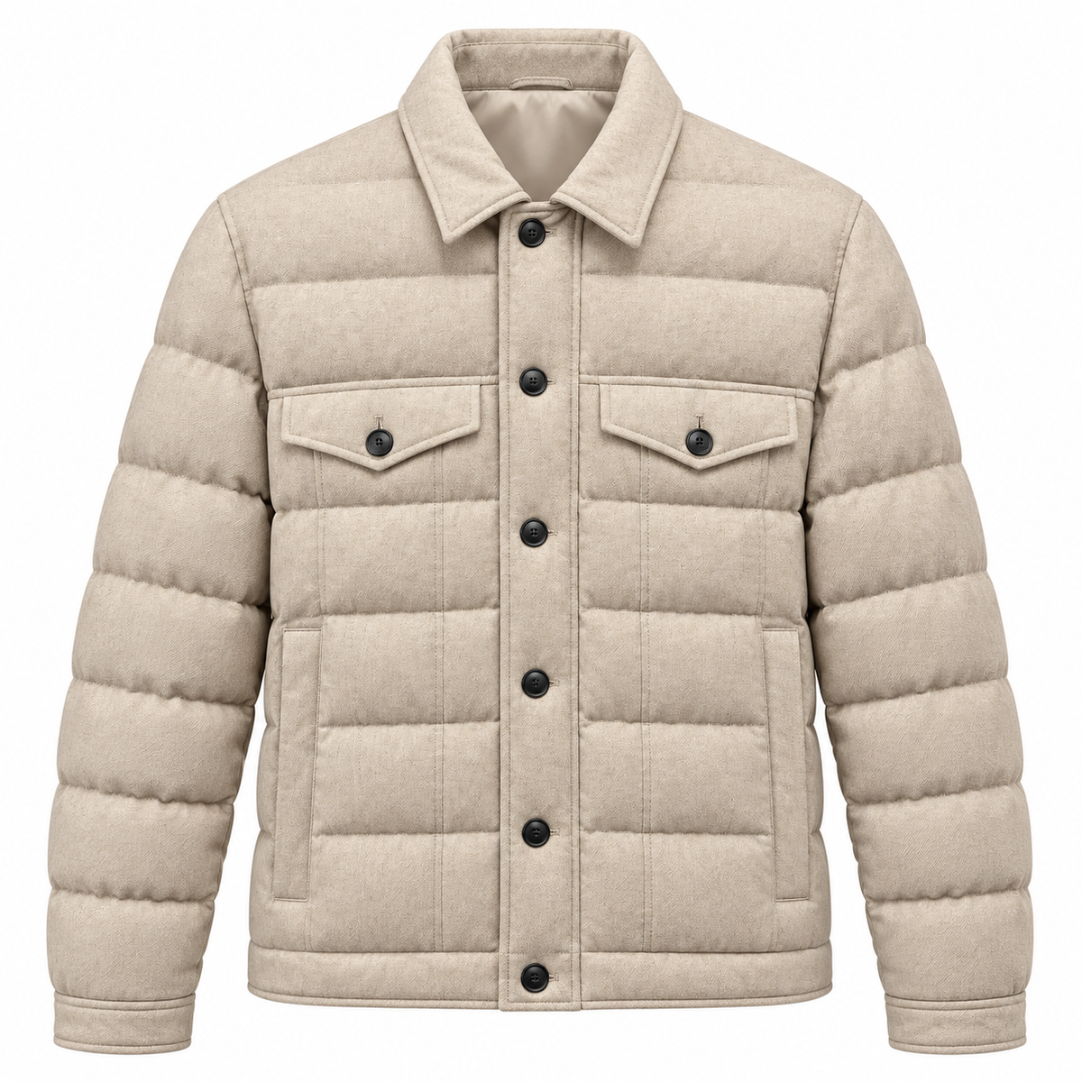 Herno Man Jacket Trapuntata Beige