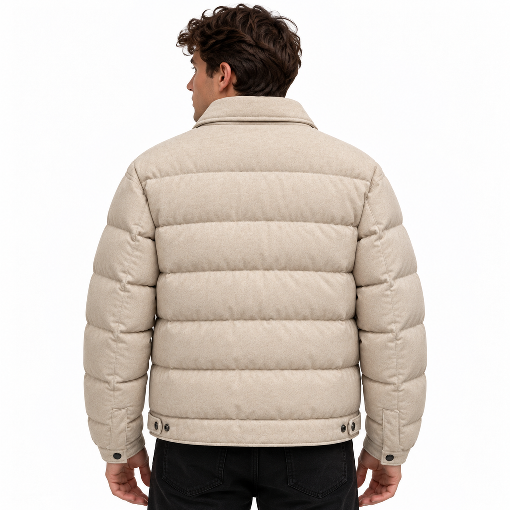 Herno Man Jacket Trapuntata Beige