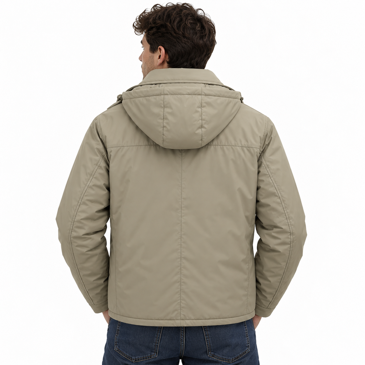 Herno Man Jacket Impermeabilie Grey