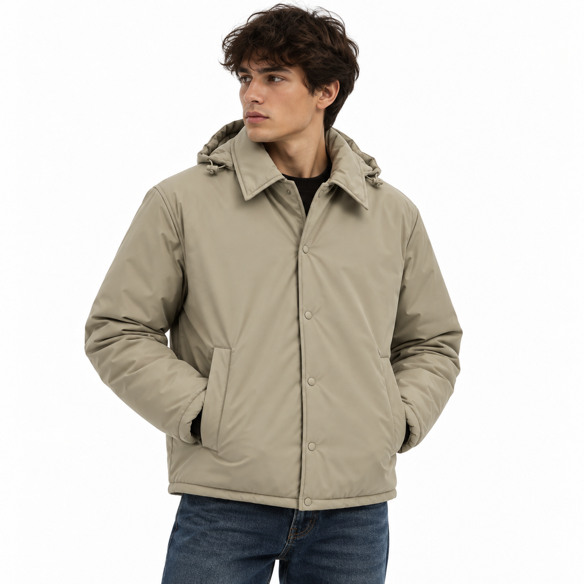 Herno Man Jacket Impermeabilie Grey