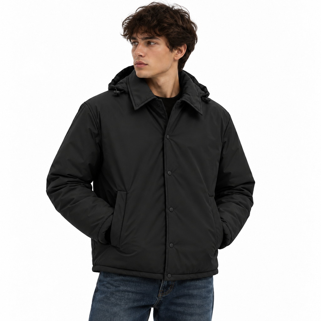 Herno Man Jacket Impermeabilie Black