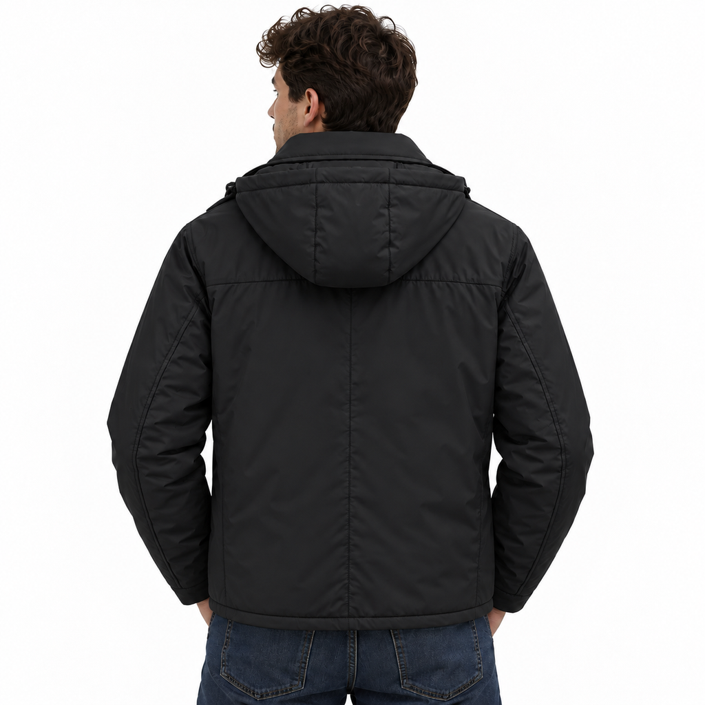 Herno Man Jacket Impermeabilie Black