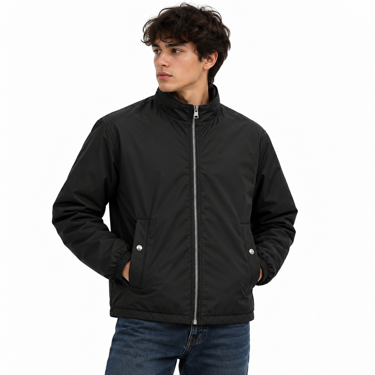 Herno Man Jacket Impermeabilie Black