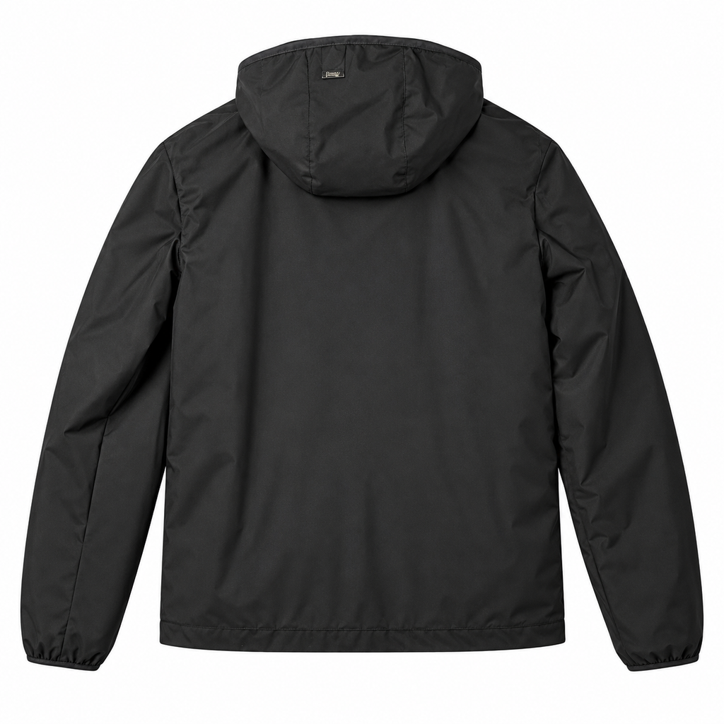 Herno Man Jacket Impermeabilie Black
