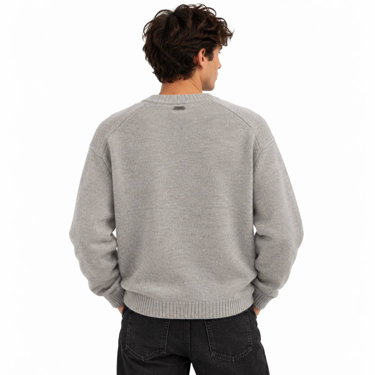 Herno Man Knit Grey