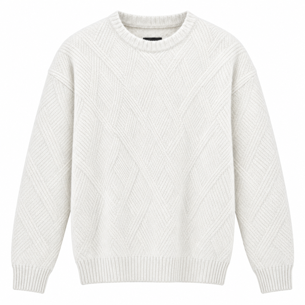 Herno Man Knit White