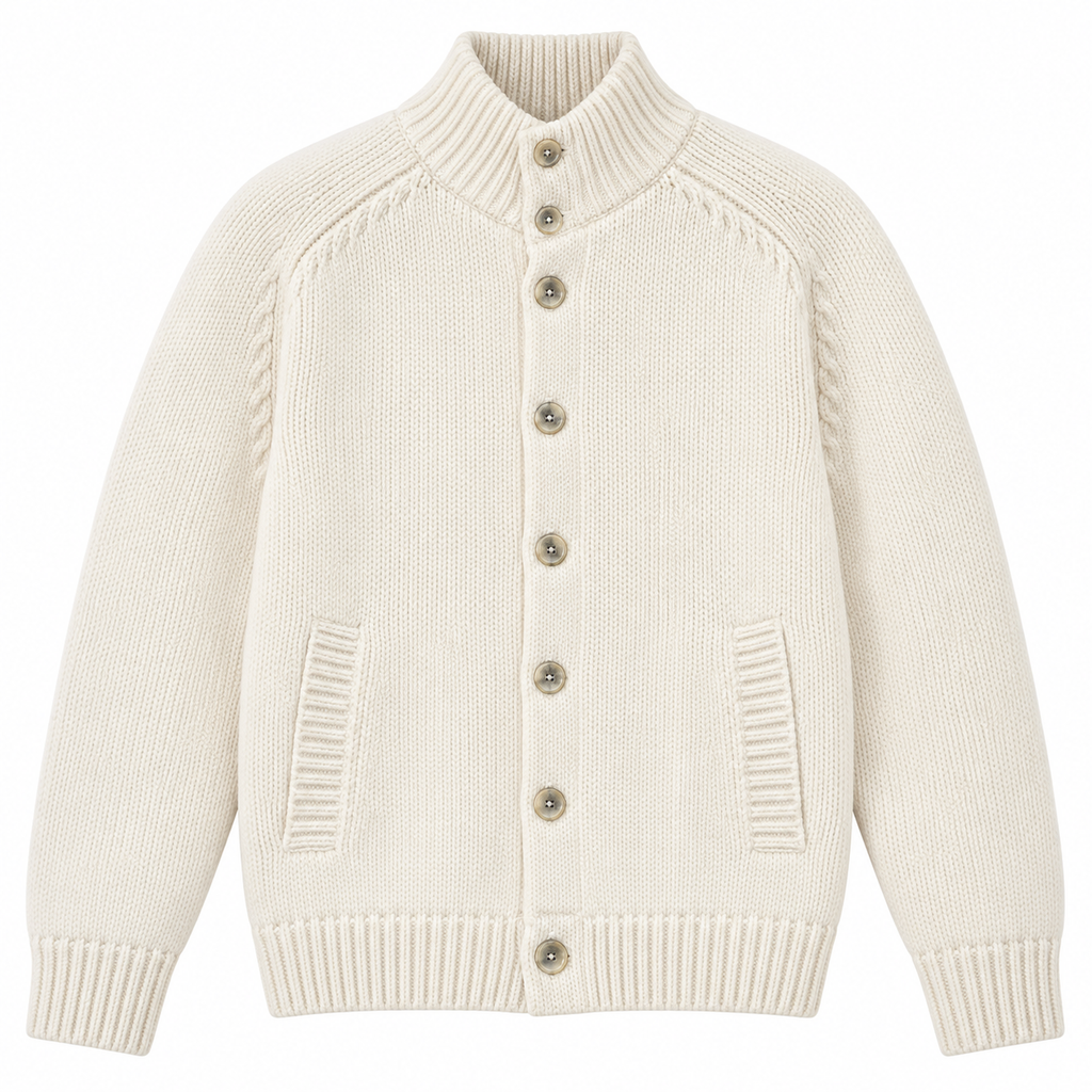 Herno Man Sweater Knit White
