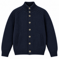 Herno Man Sweater Knit Blue