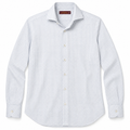 Ermenegildo Zegna Fabric Man Shirt Cotton Quadretti White