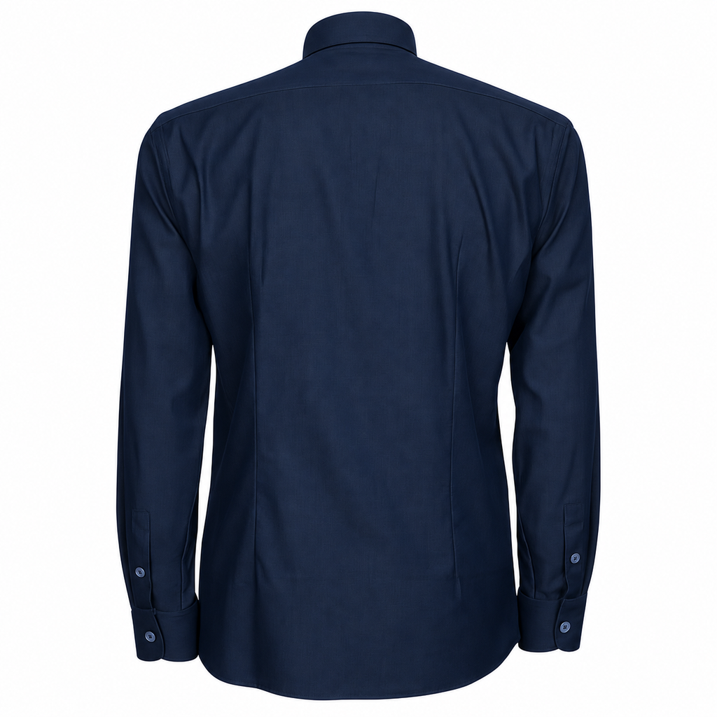 Loro Piana Fabric Man Shirt Cotton Blue