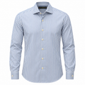 Loro Piana Fabric Man Shirt Cotton Righe White