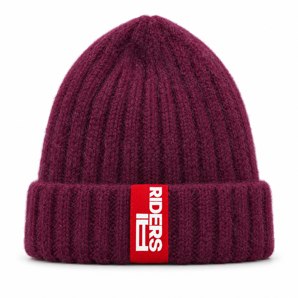 Ai-riders Junior Beanie Knit Purple