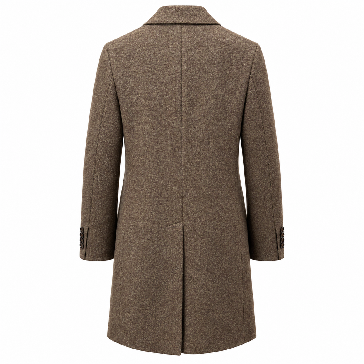 L.P. Fabric Man Coat Nocciola Camel