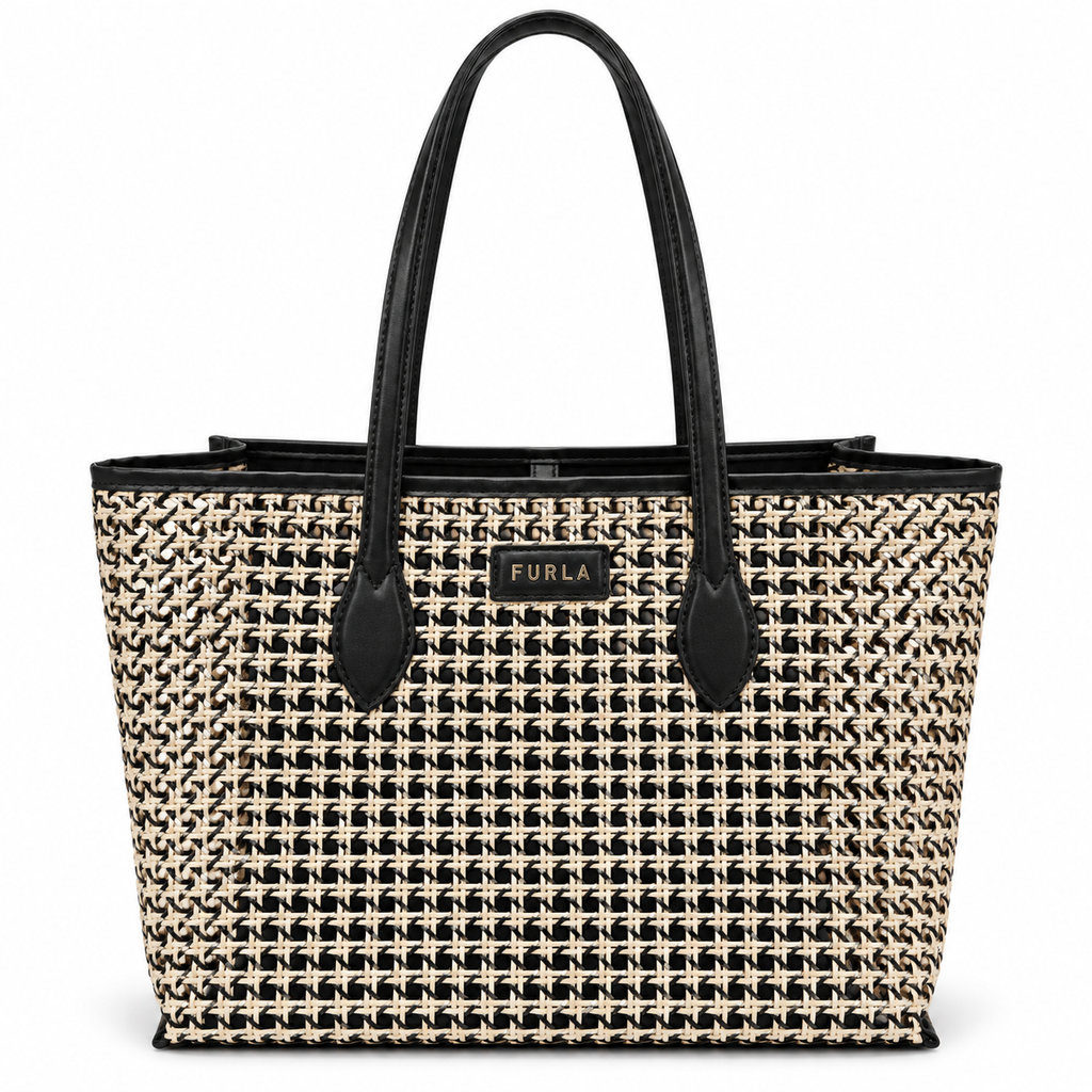 Furla Woman Bag Era Intrecciata Beige