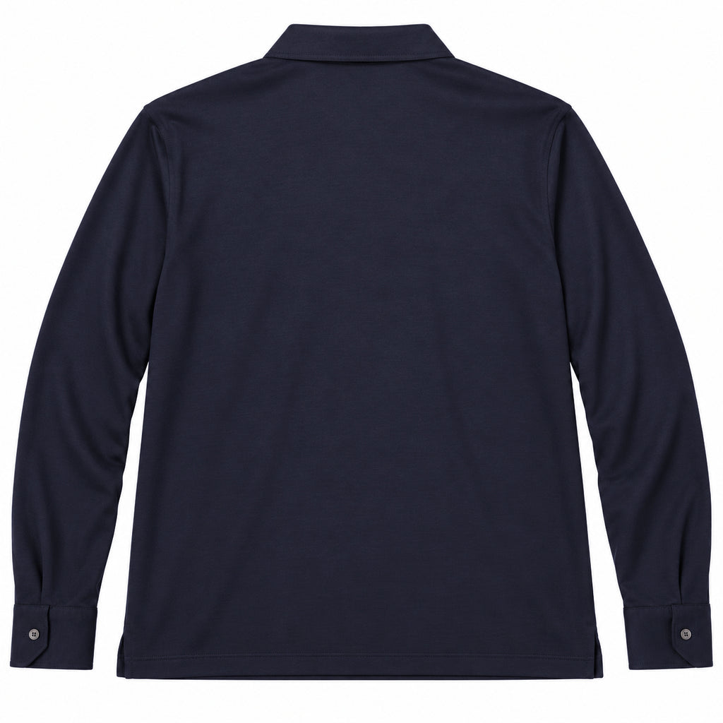 L.P. Fabric Man Polo Cashmere Blue