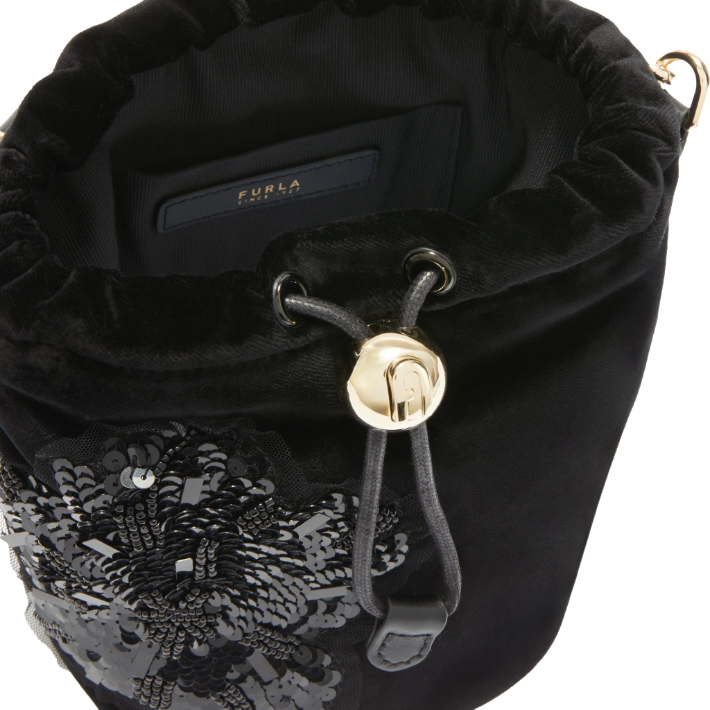 Furla Woman Bag Mionido Bucket Black