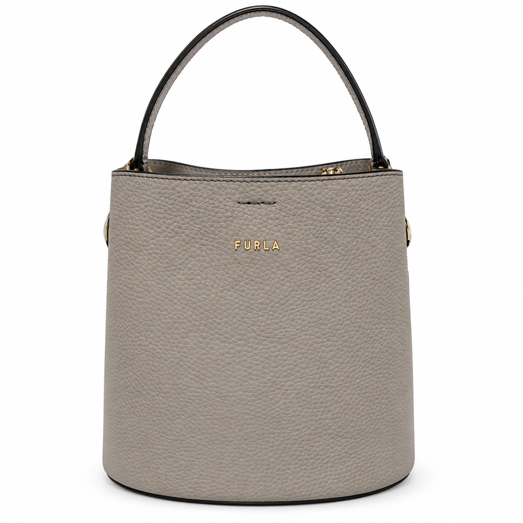 Furla Woman Bag Danae Bucket Grey