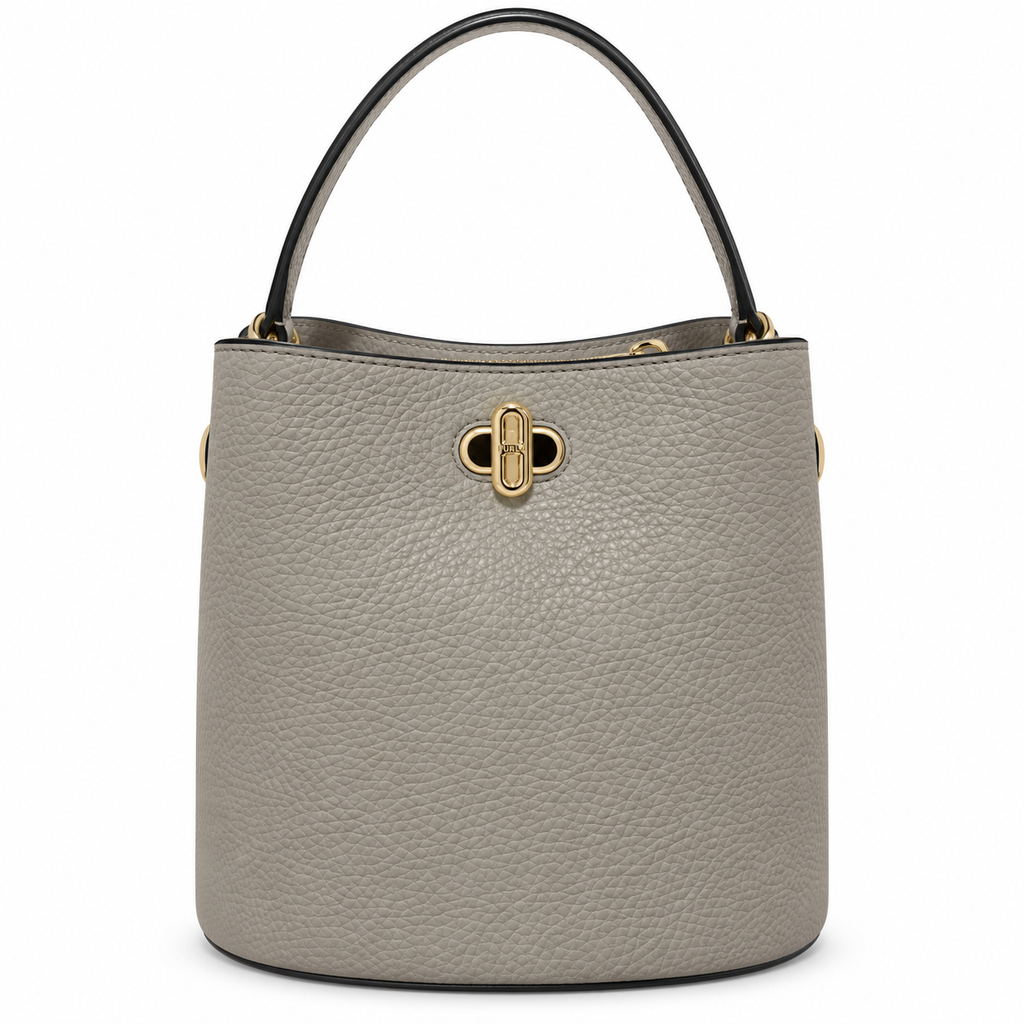 Furla Woman Bag Danae Bucket Grey