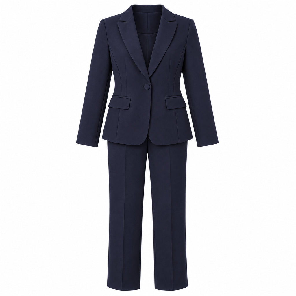 Off Woman Suit Jacket Trousers Blue