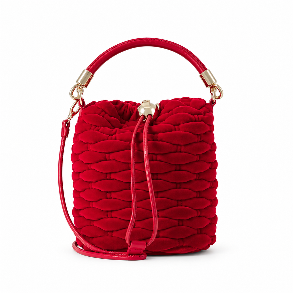 Furla Woman Bag Mionido Bucket Red