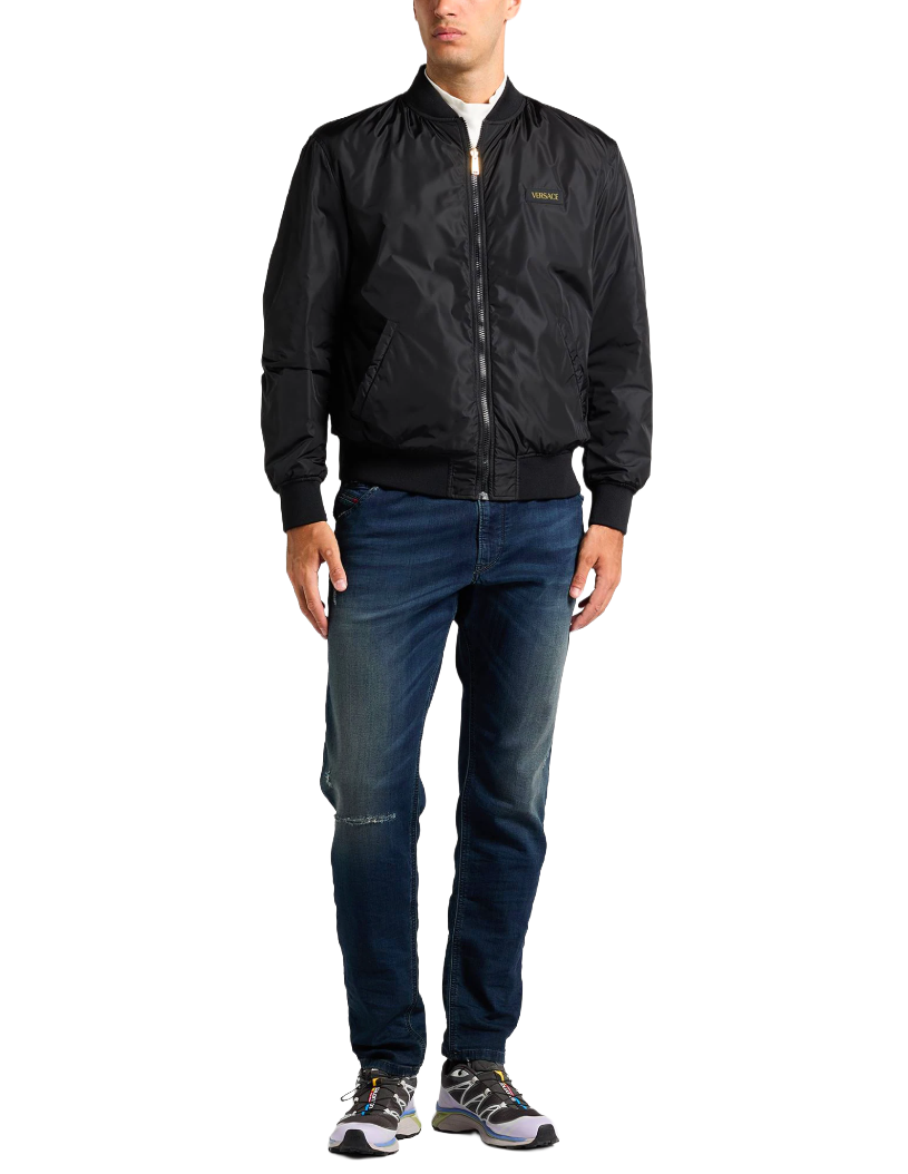 Versace Man Bomber Reversible Black