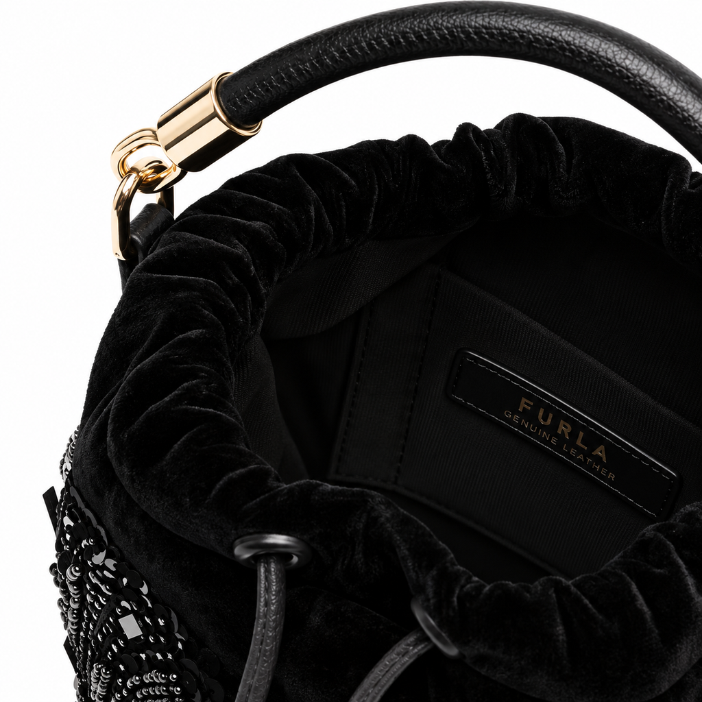 Furla Woman Bag Mionido Bucket Black