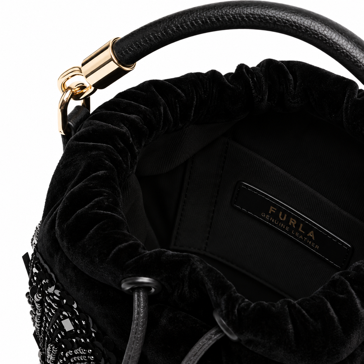 Furla Woman Bag Mionido Bucket Black