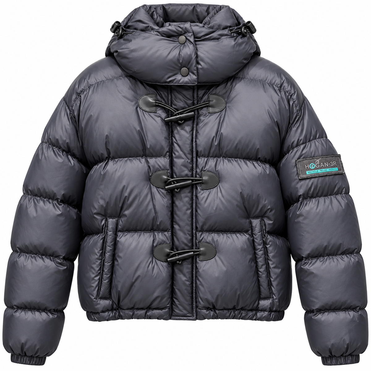 Hogan Woman Down Jacket Quilted Blue