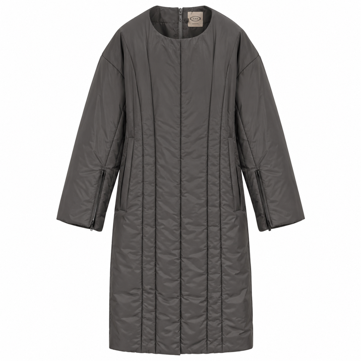 Tod's Woman Jacket Long Grey
