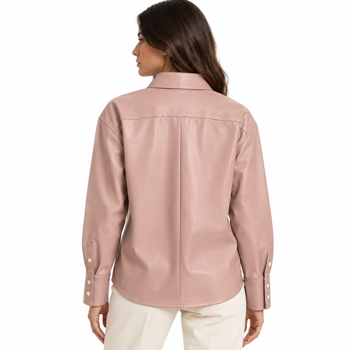 Tod's Woman Shirt Leather Pink