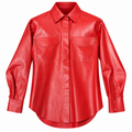 Tod's Woman Jacket Leather Red