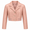 Hogan Woman Jacket Cropped Pink