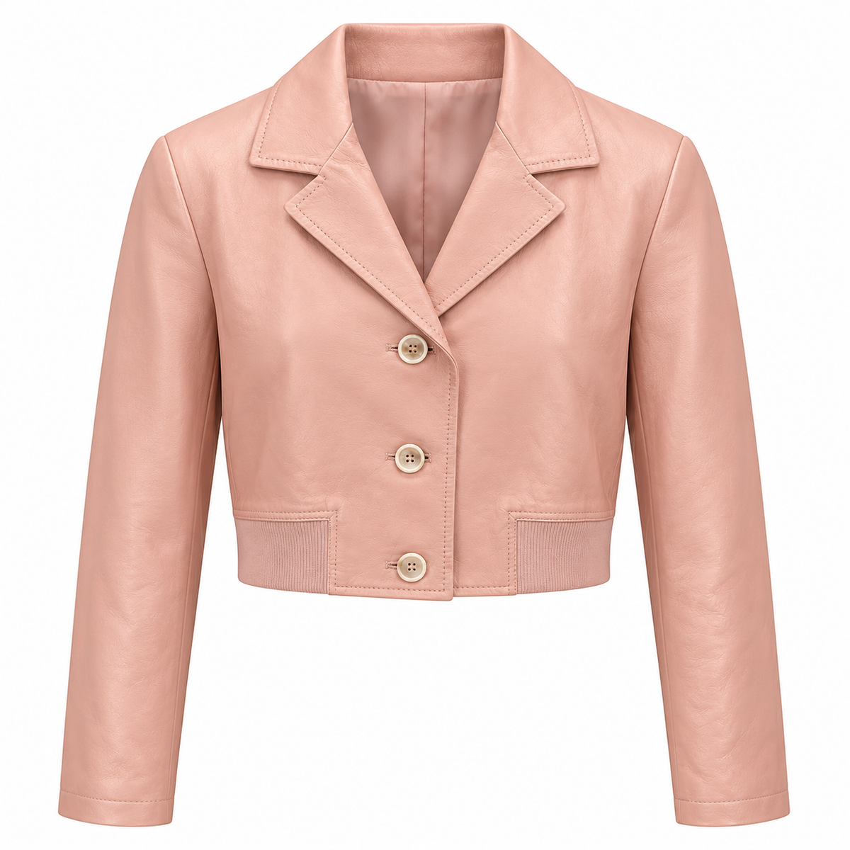 Hogan Woman Jacket Cropped Pink