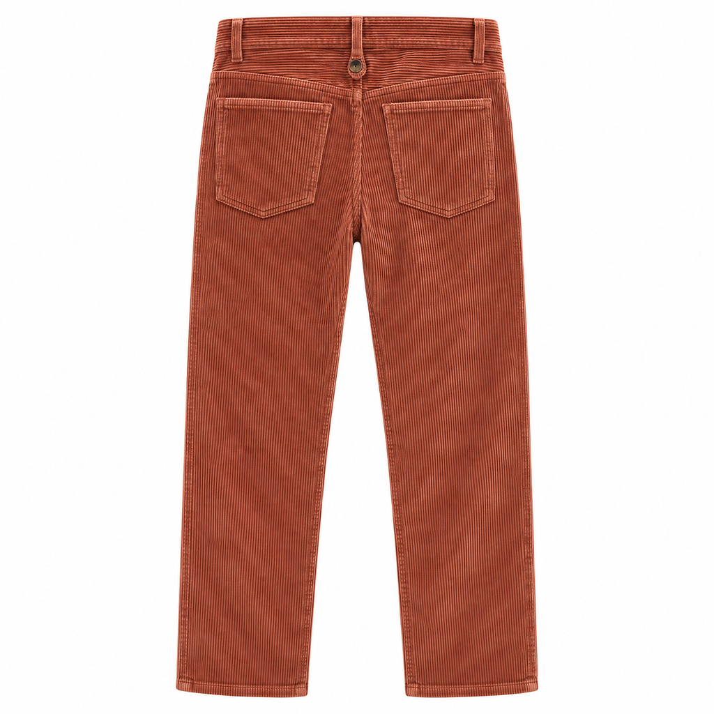 Tod's Woman Trousers Long Ribbed Brown