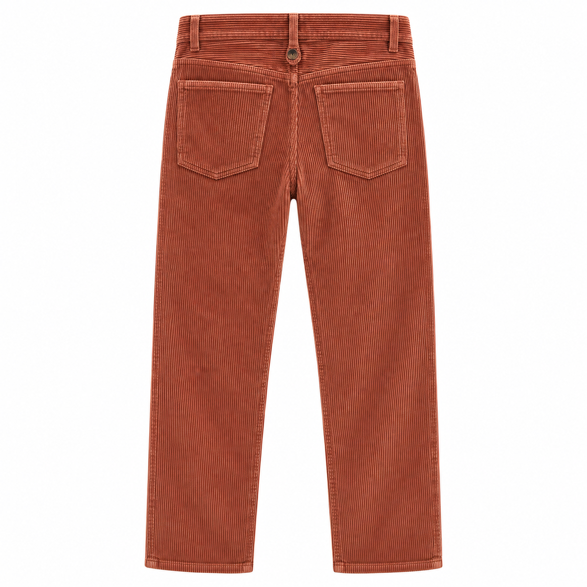 Tod's Woman Trousers Long Ribbed Brown