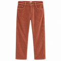 Tod's Woman Trousers Long Ribbed Brown