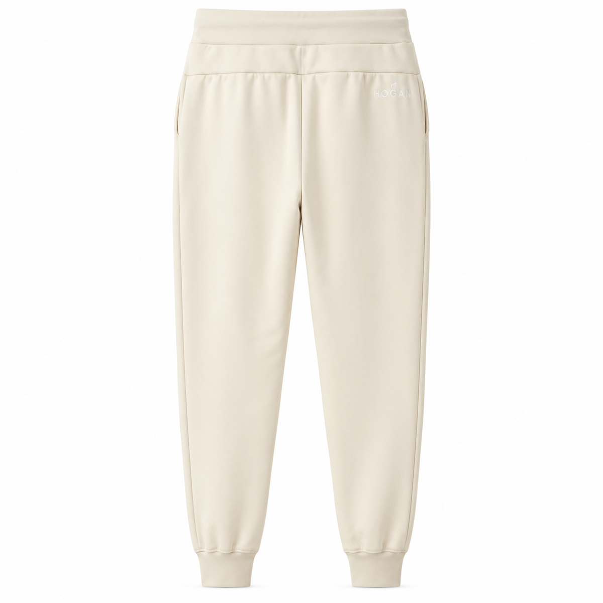 Hogan Woman Trousers Long Tracksuit Beige