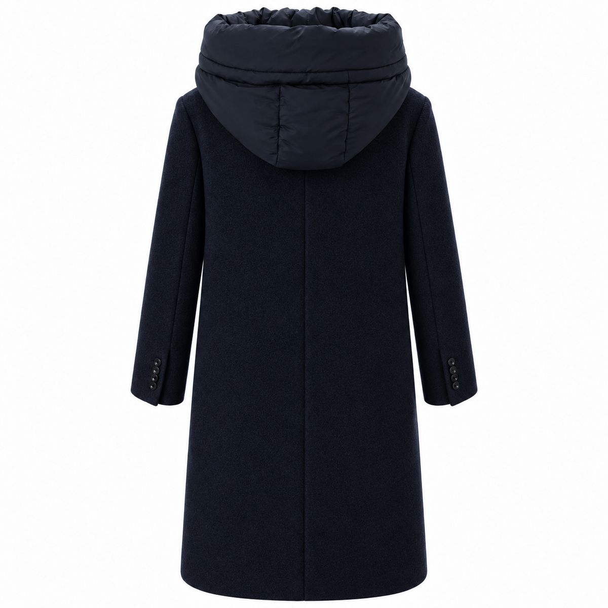 Off Woman Coat Pettorina Blue
