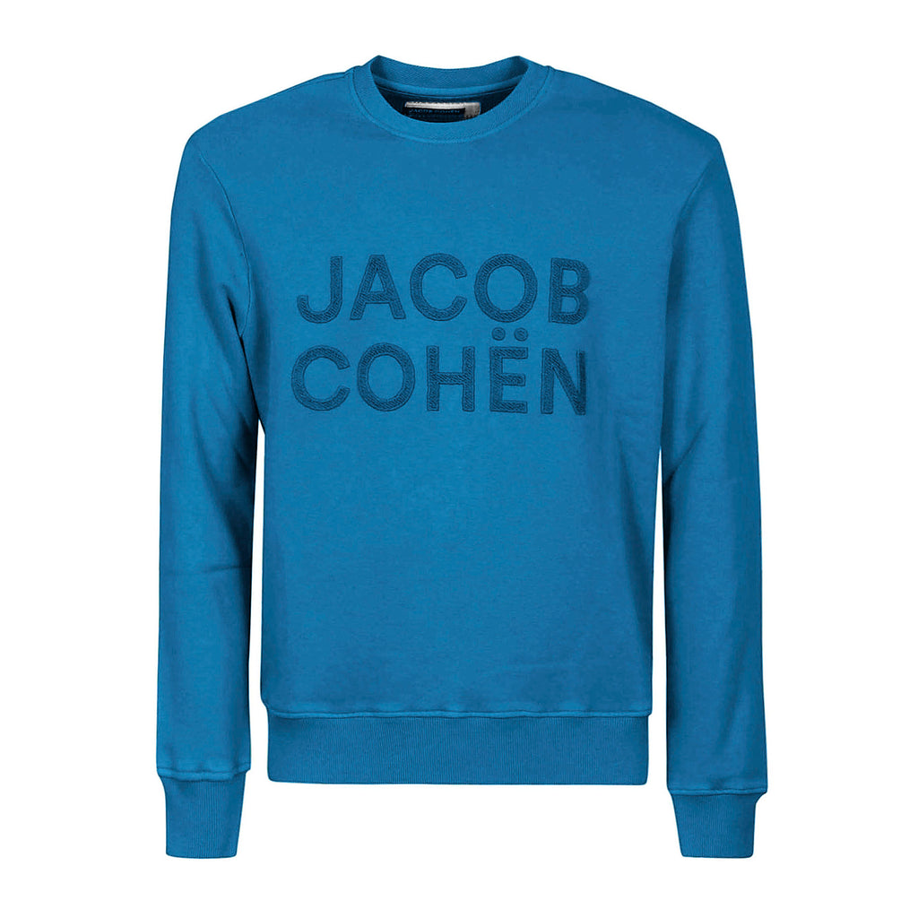 Jacob Cohën Man Light Blue Sweatshirts