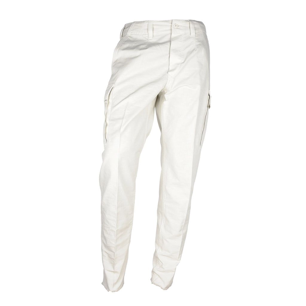 Don The Fuller Man White Trousers