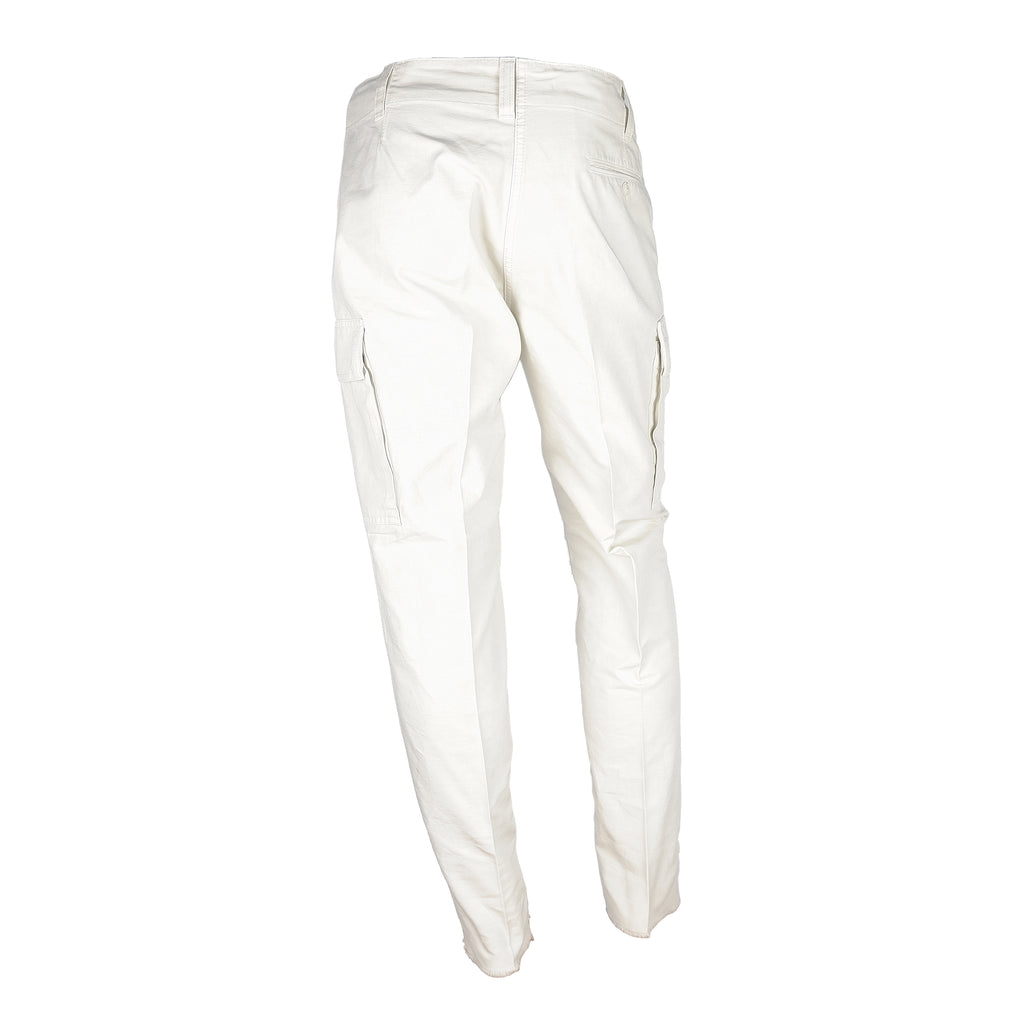 Don The Fuller Man White Trousers