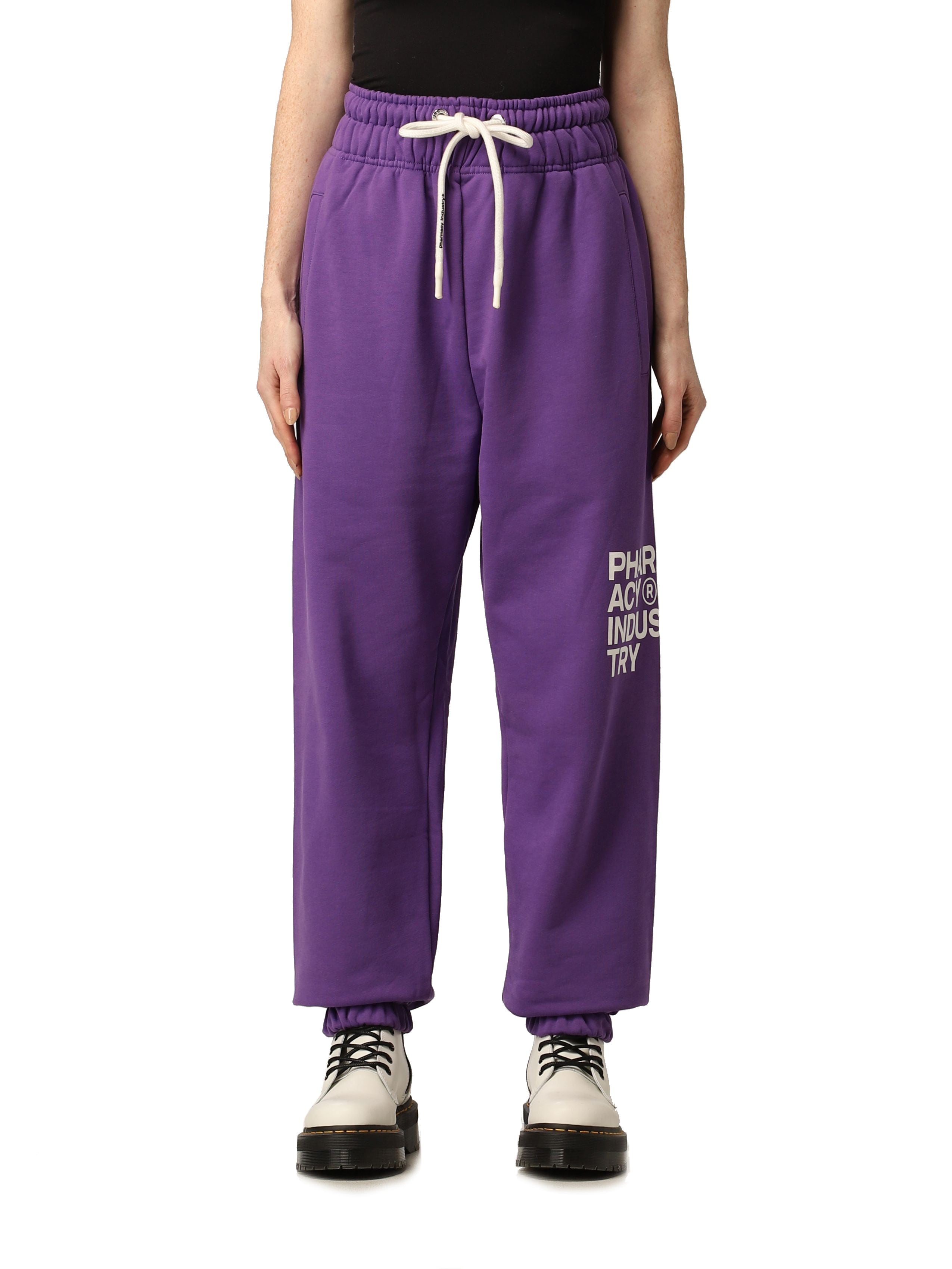 Pharmacy Industry Woman Purple Trousers