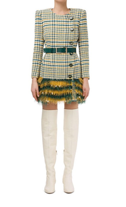 Elisabetta Franchi Woman Green Dress