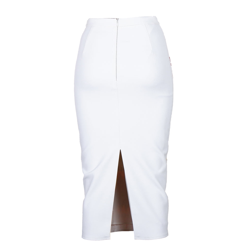 Elisabetta Franchi Woman e-z Skirts White