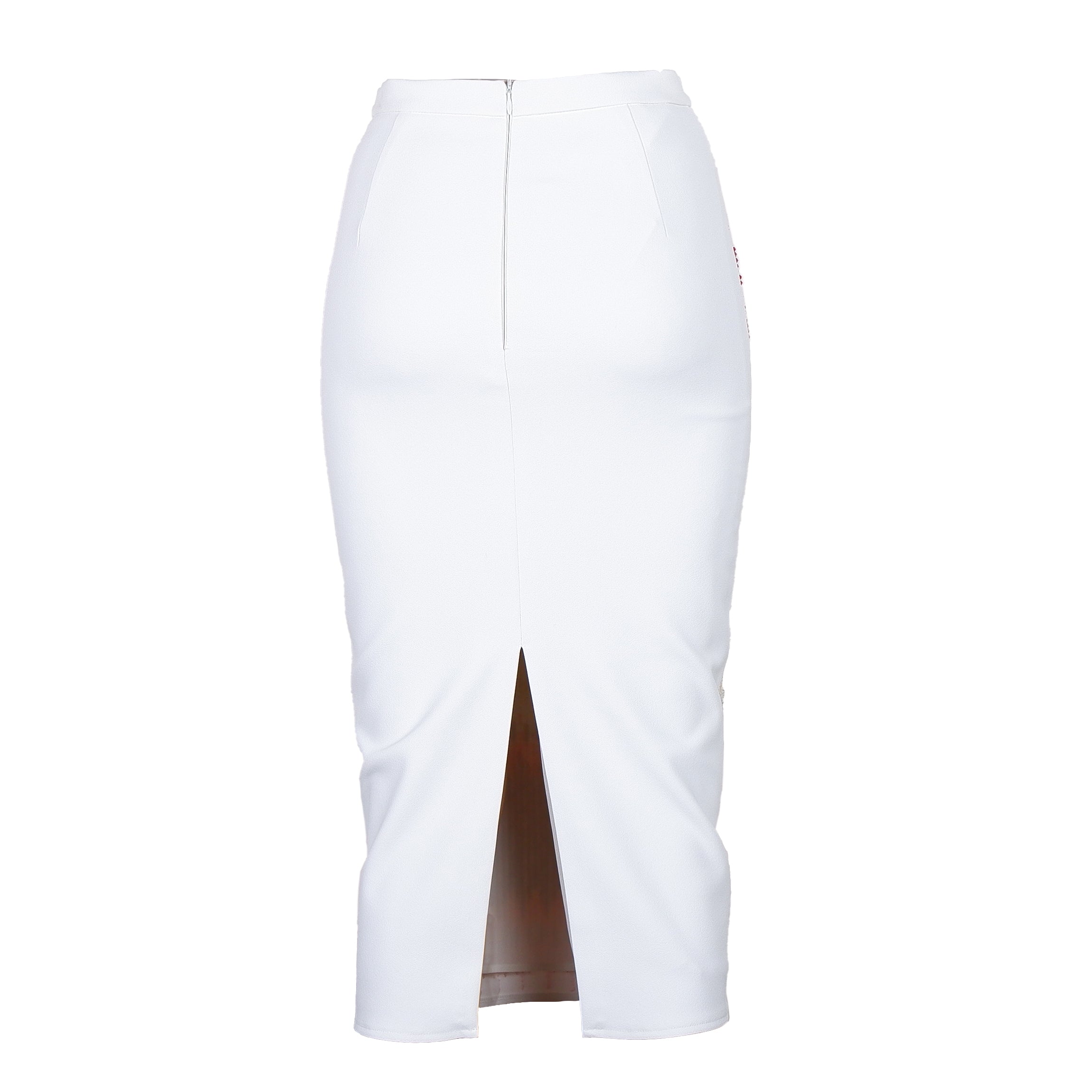 Elisabetta Franchi Woman e-z Skirts White