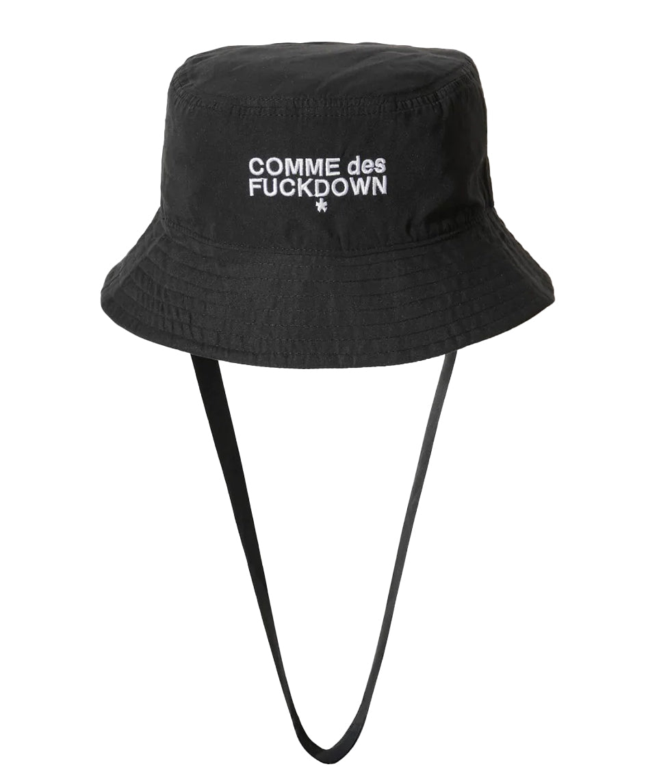 Comme Des Fuckdown Man Black Caps