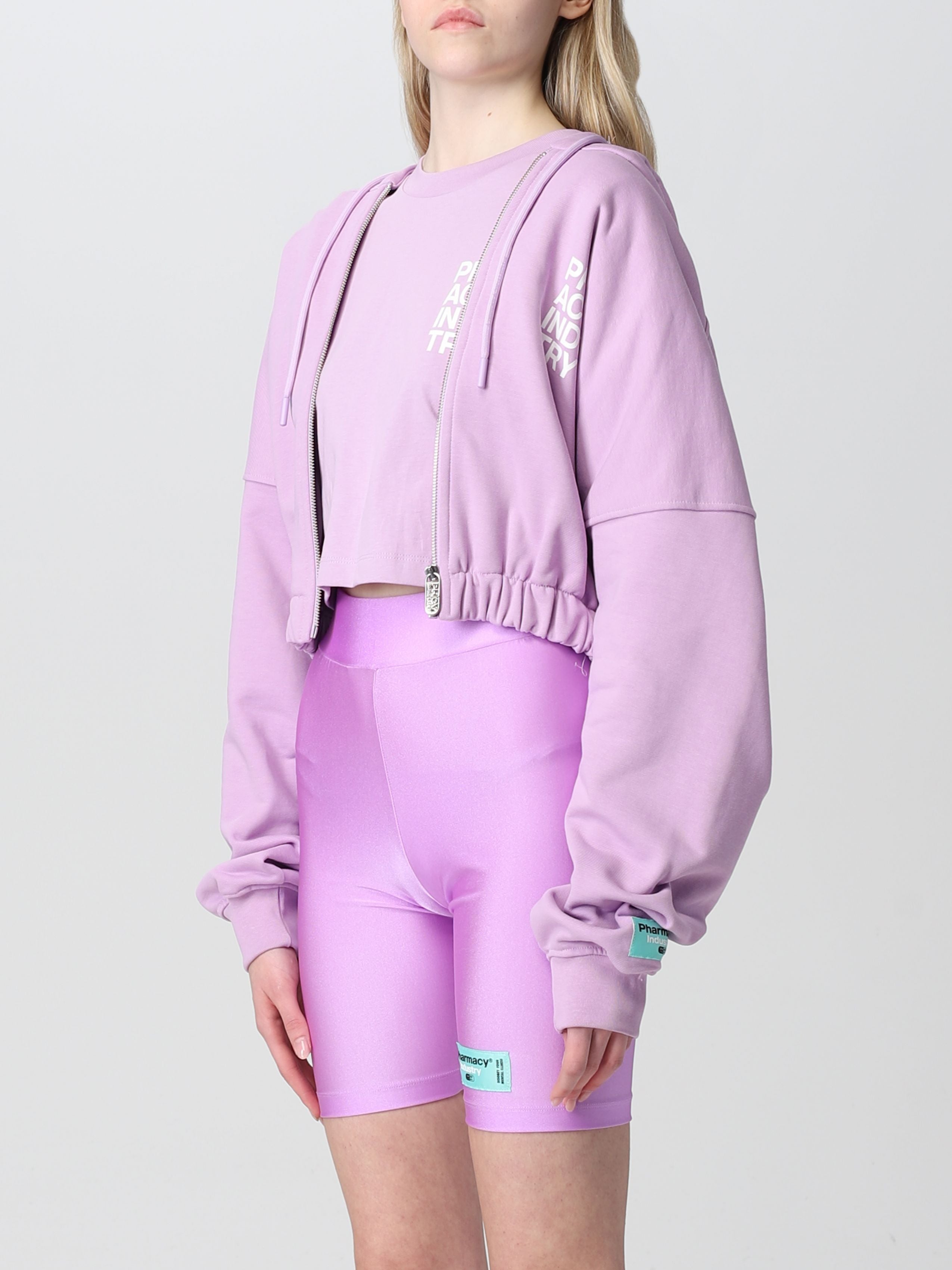 Pharmacy Industry Woman Purple Sweatshirts