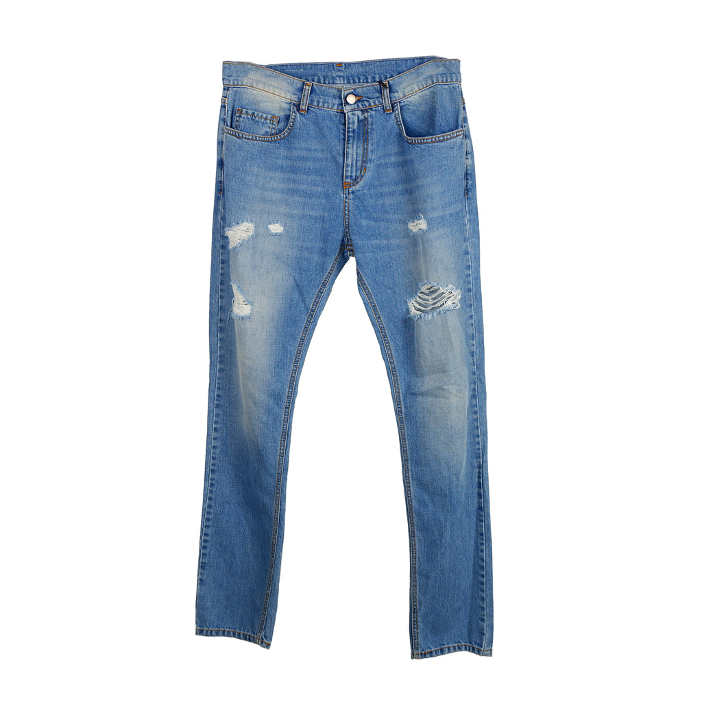 Comme Des Fuckdown Man Blue Jeans