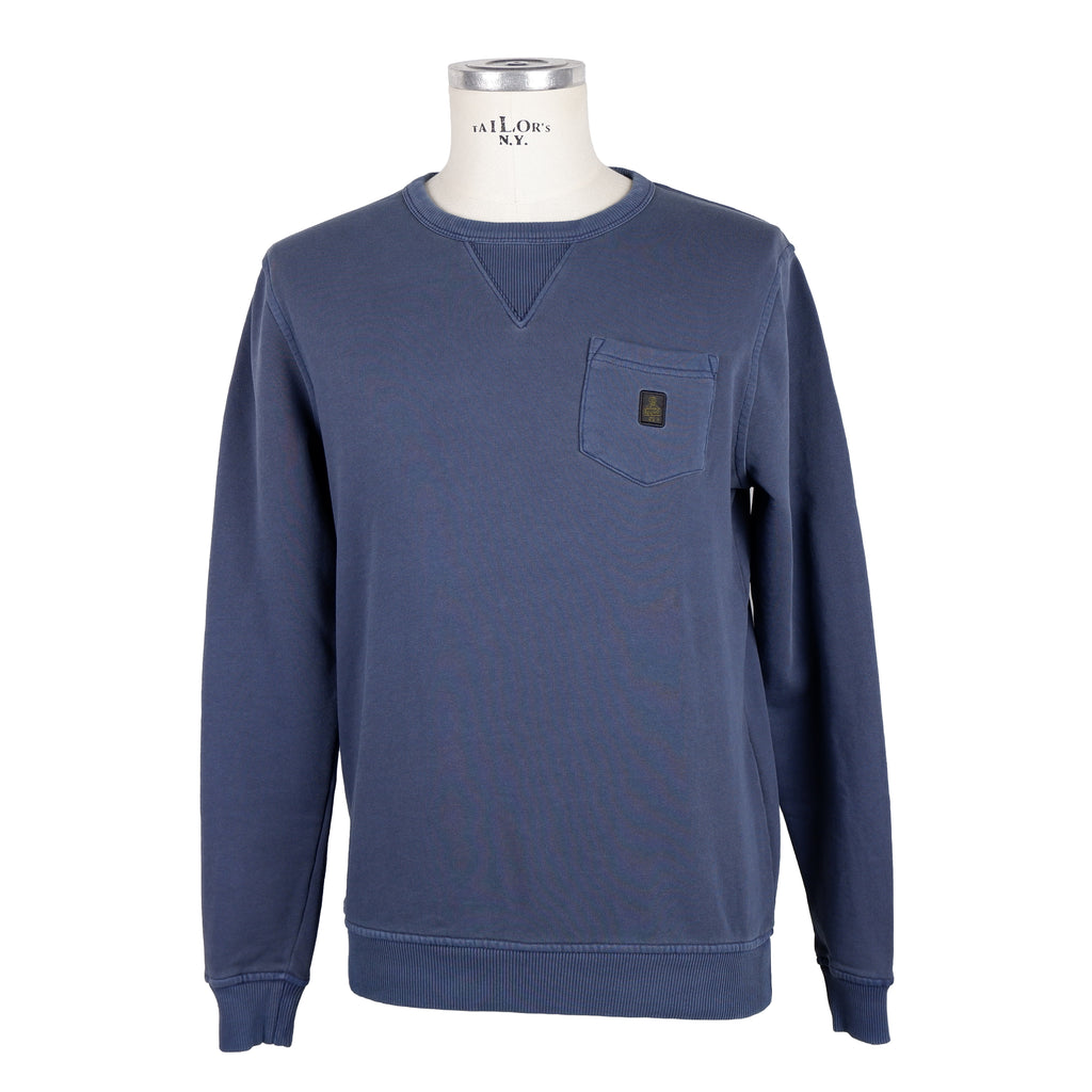 Refrigiwear Man Flip Fleece Sweatshirts Blue